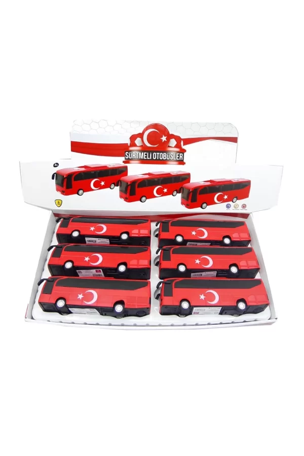 Nessiworld  Sürtmeli Türk Bayraklı Otobüs