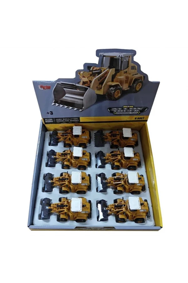 Nessiworld SZT-9964 Sürtmeli Metal İnşaat Aracı Kepçe