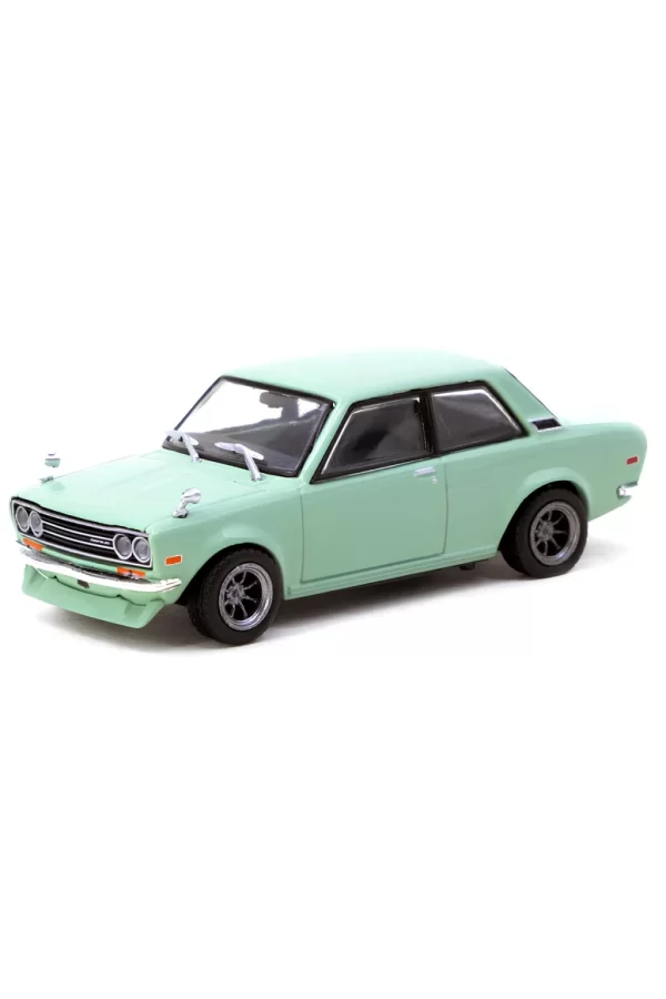Nessiworld  Tarmac Works 1/64 Datsun 510 Light Green