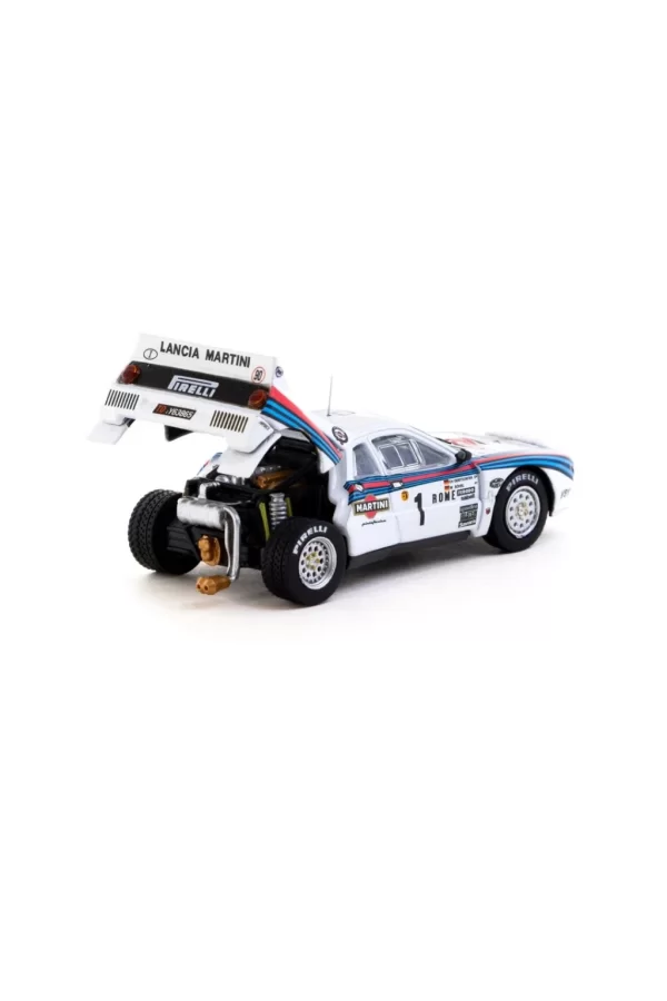 Nessiworld  Tarmac Works 1/64 Lancia 037 Rally Rally Monte Carlo 1983 #1 with Tarmac Cards