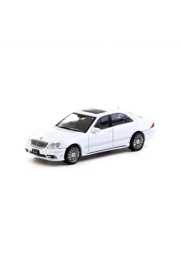 Nessiworld  Tarmac Works 1/64 Mercedes-Benz S-Class Wald Alabaster White - Lamley Special Edition