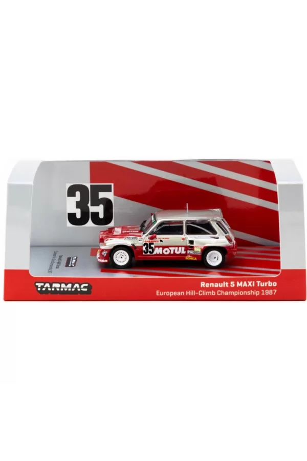 Nessiworld  Tarmac Works 1/64 Renault 5 MAXI Turbo European Hill-Climb Championship 1987 Giovanni Rossi