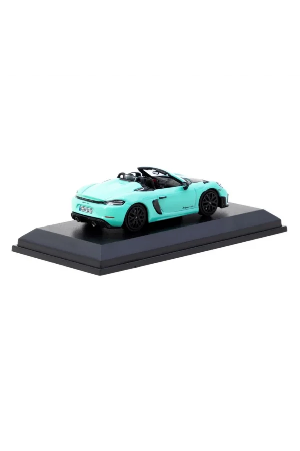 Nessiworld  Tarmac Works x Minichamps 1/64 Porsche 718 Spyder RS Mint Green