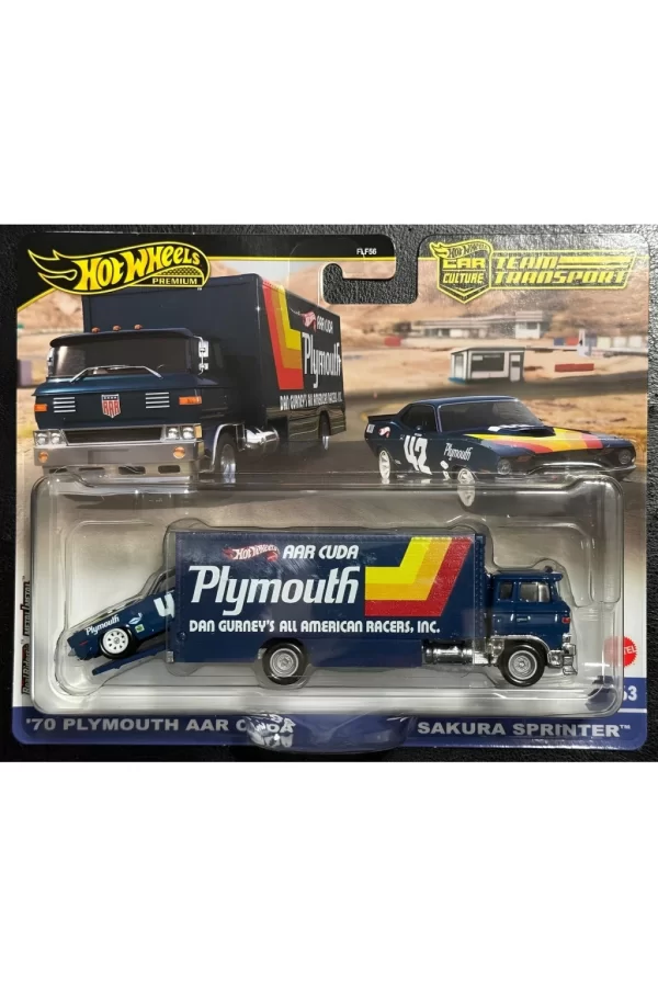 Nessiworld  Team Transport 70 Plymouth Cuda Sakura Sprinter