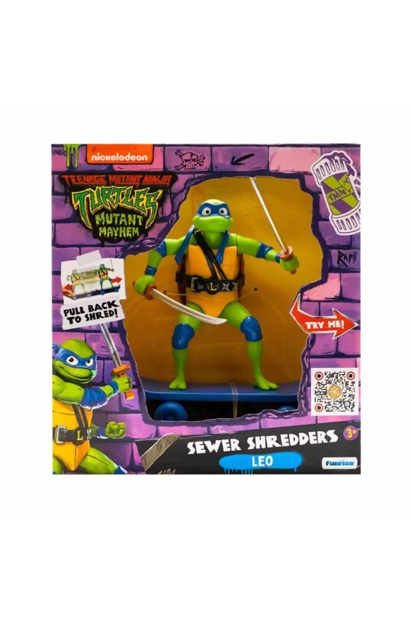 Nessiworld  TMNT Mutant Mayhem Sewer Shredders Figür TU814001
