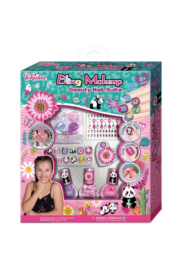 Nessiworld  Tokidas Bling Makyaj Güzellik Tırnak Paketi