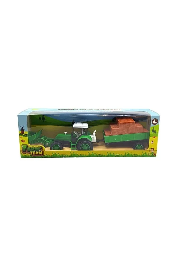 Nessiworld  Toysan Dozer Römorklu Traktör TOY-80