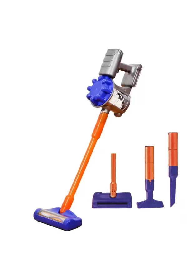 Nessiworld  Vacuum Cleaner Pilli Kablosuz Oyuncak Dikey Standlı Elektrik Süpürgesi