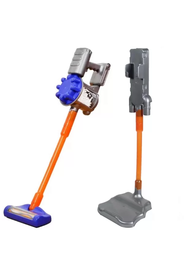 Nessiworld  Vacuum Cleaner Pilli Kablosuz Oyuncak Dikey Standlı Elektrik Süpürgesi