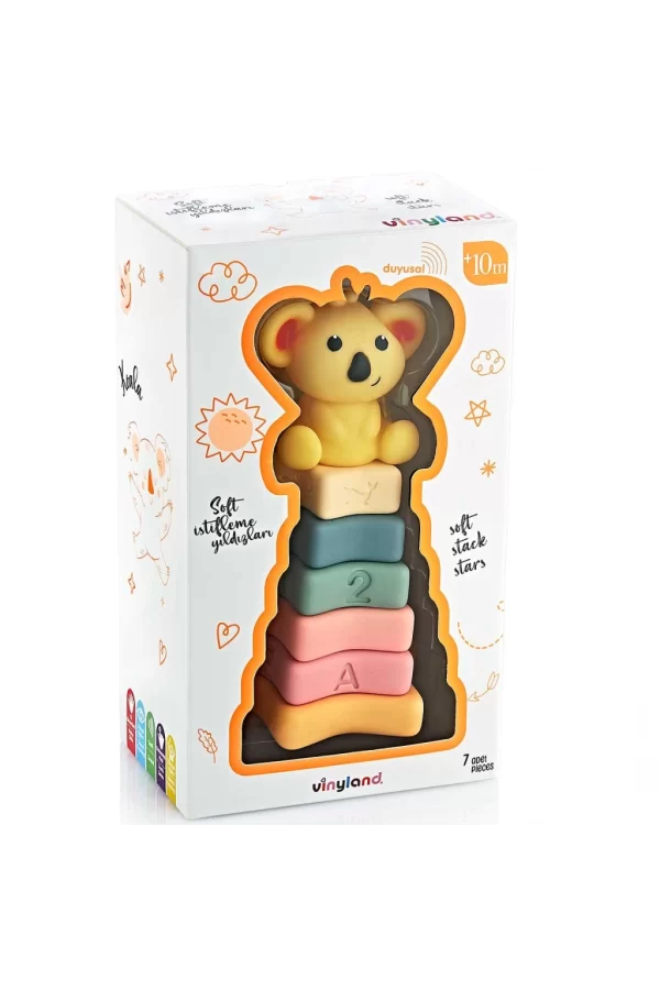 Nessiworld  Vinyland Soft Yıldız Halkalar Koala 7li Set 661877