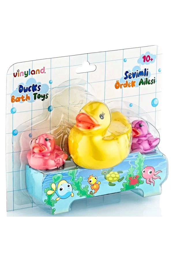 Nessiworld  Vinyland Vinil Ördek Ailesi Banyo Oyuncakları 661778