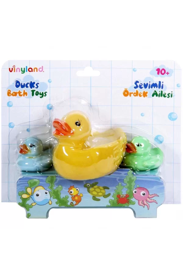 Nessiworld  Vinyland Vinil Ördek Ailesi Banyo Oyuncakları 661778