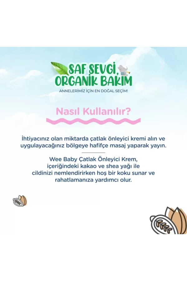 Nessiworld  Wee Baby Çatlak Önleyici Krem 150 ml