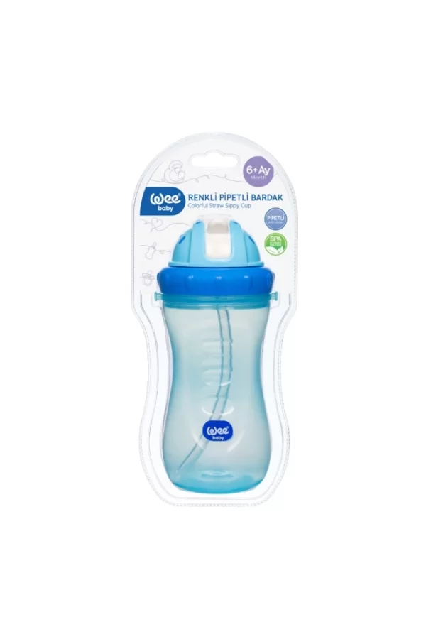 Nessiworld  Wee Baby Renkli Pipetli Bardak 340ml 761