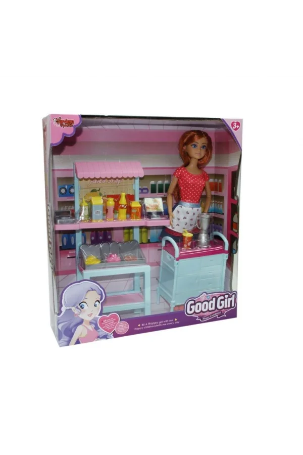 Nessiworld WG-115120 Kutulu 29 cm Aksesuarlı Kafe - Vardem Oyuncak