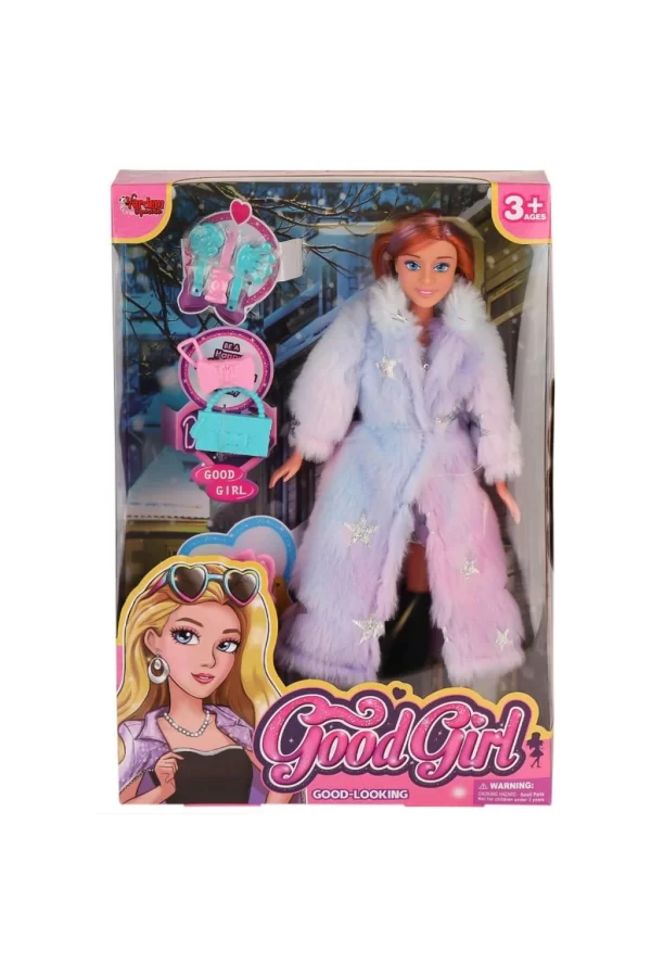 Nessiworld WG-66768  Aksesuralı Kürklü Bebek 29 cm - Vardem Oyuncak