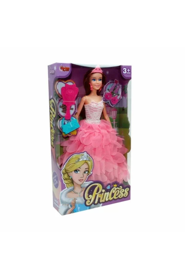 Nessiworld WG-66796  Aksesuarlı Prenses Bebek 29 cm - Vardem Oyuncak