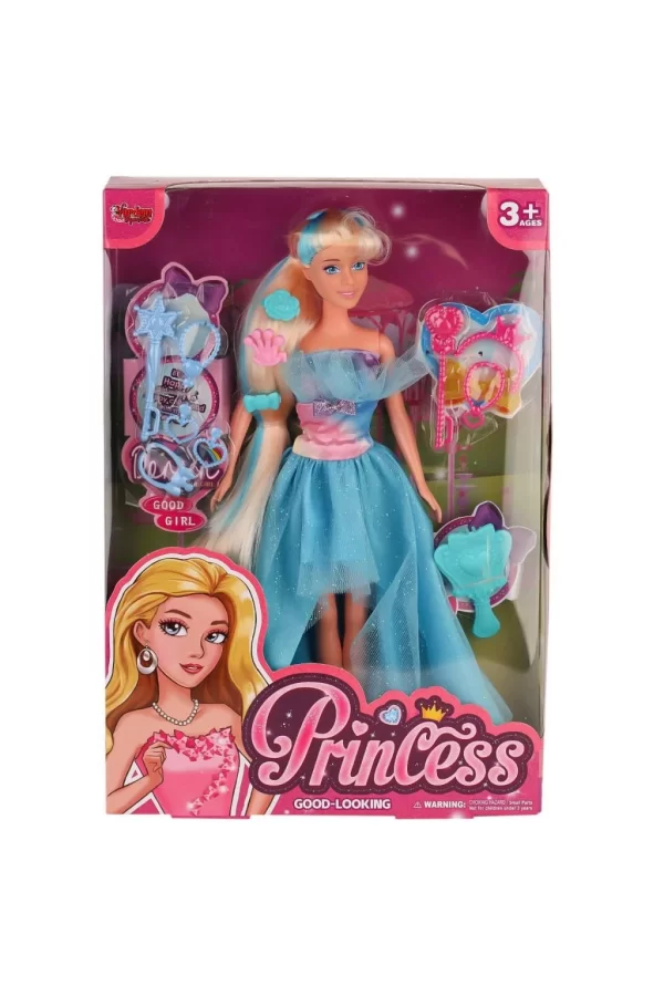 Nessiworld WG66766 Aksesuarlı Sihirli Prenses Bebek 29 cm -Vardem Oyuncak