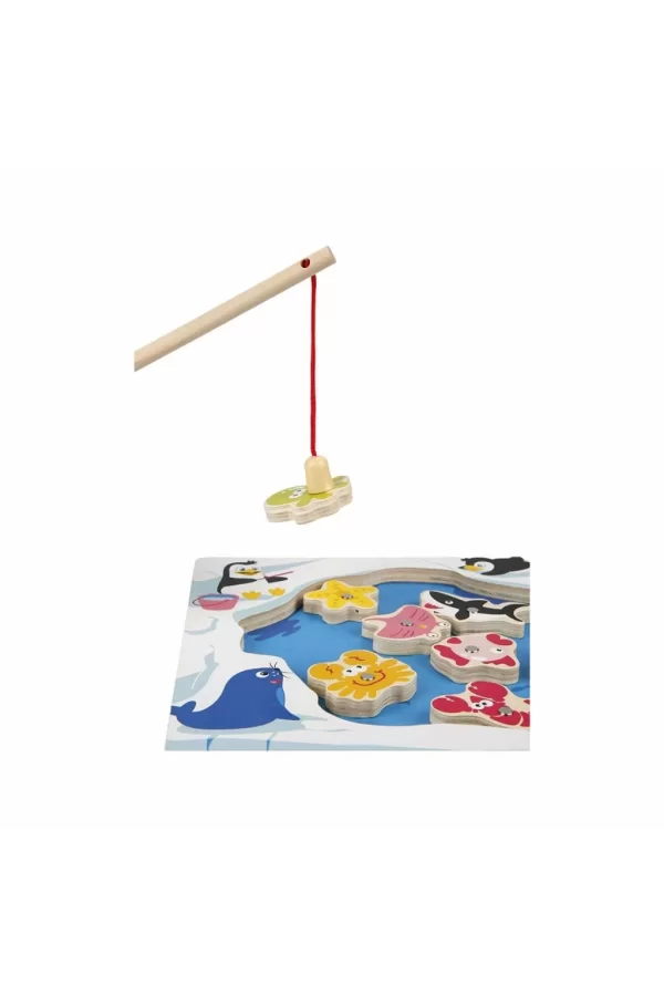 Nessiworld  Woody Ahşap Mıknatıslı Balık Tutma Oyunu
