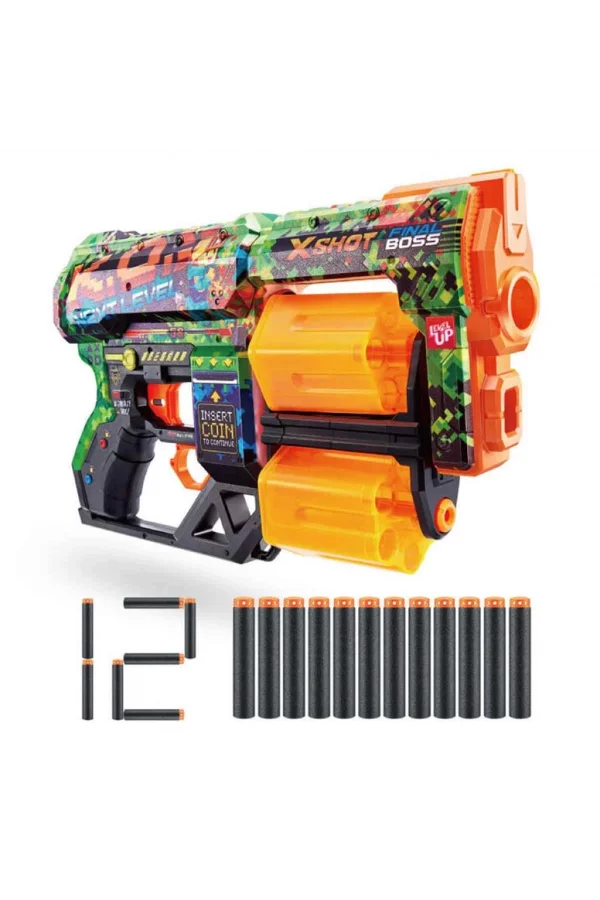 Nessiworld  X-Shot Excel Skins Dread Blaster 12 Dartlı