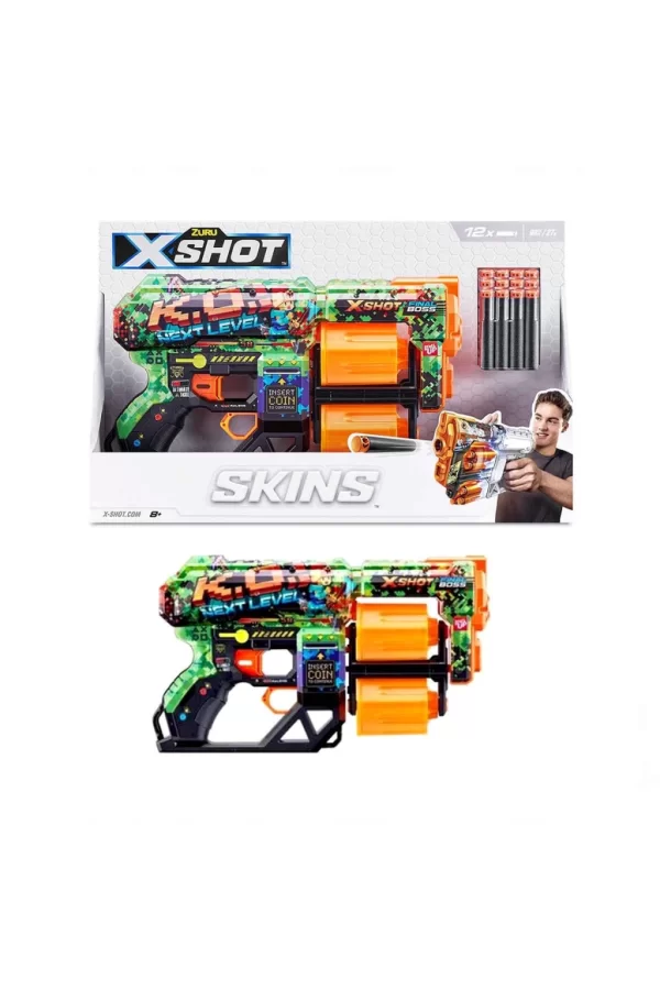 Nessiworld  X-Shot Excel Skins Dread Blaster 12 Dartlı