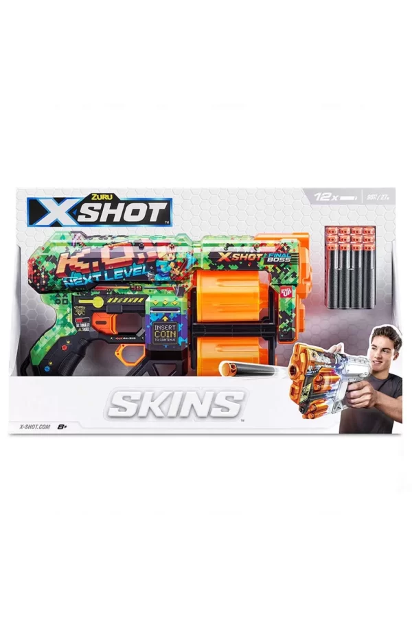 Nessiworld  X-Shot Excel Skins Dread Blaster 12 Dartlı