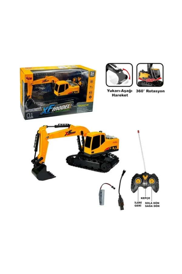 Nessiworld  XFG-789-410A Uzaktan Kumandalı Full Fonksiyon Şarjlı XFModel Kazıcı