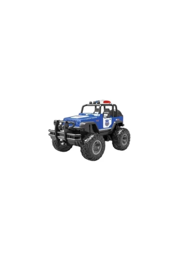 Nessiworld XFG-989-107 -Vardem Çek Bırak Üstü Açık Bigfoot Off-Road Polis Jeep