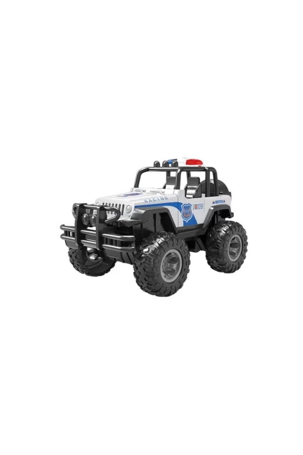 Nessiworld XFG-989-107 -Vardem Çek Bırak Üstü Açık Bigfoot Off-Road Polis Jeep