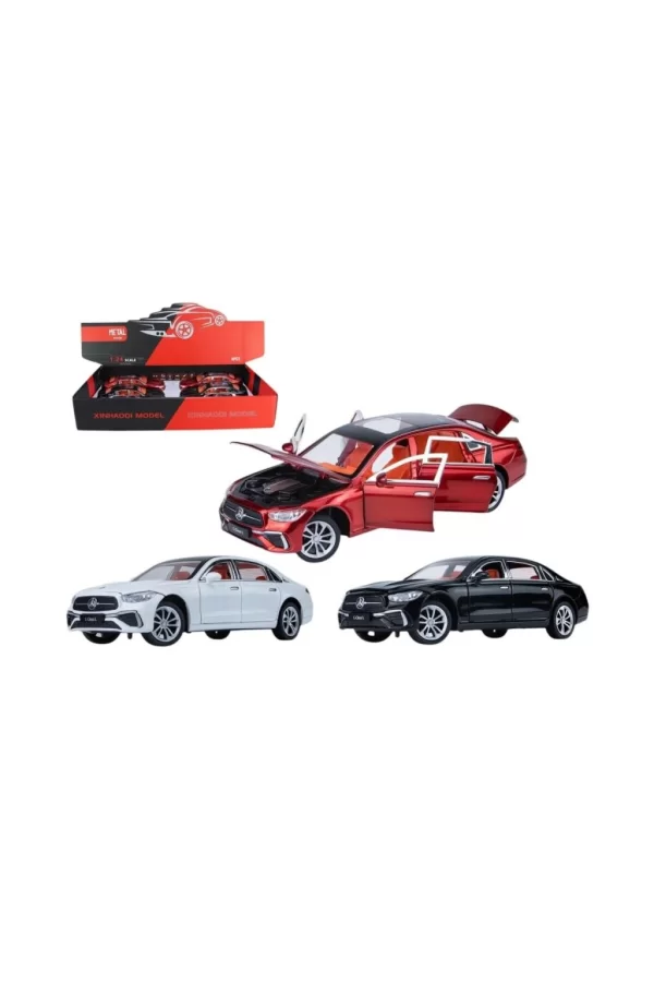 Nessiworld XHD-B2418 1 24 Vardem Çek Bırak Işıklı ve Sesli Model Mrs Metal Araba 1:24