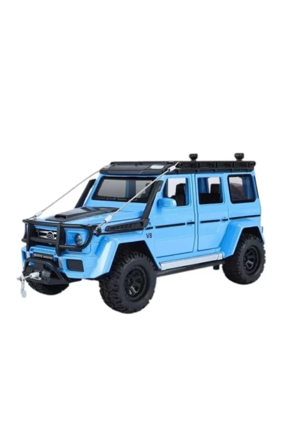 Nessiworld XHD-B2421 -Vardem 1:24 Çek Bırak Işıklı ve Sesli Model Off Road Metal 1:24
