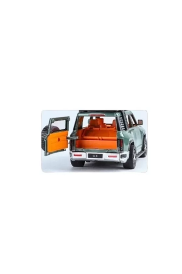 Nessiworld XHD-B2432 -Vardem Çek Bırak  Işıklı ve Sesli Kapıları Açılan Lr Jeep 1:24
