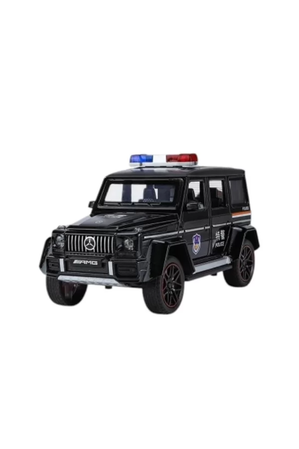 Nessiworld XHD-B2433 -Vardem  Çek Bırak Işıklı ve Sesli G Polis Metal Jeep 1:24