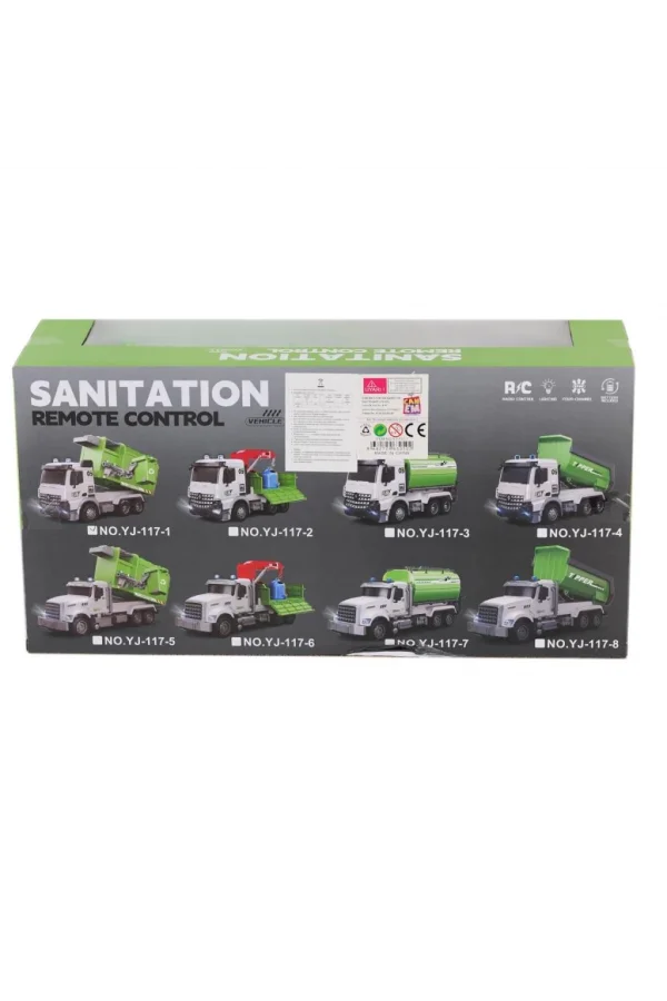 Nessiworld YJ-117-1 Kumandalı  Şajzlı Çöp Kamyonu
