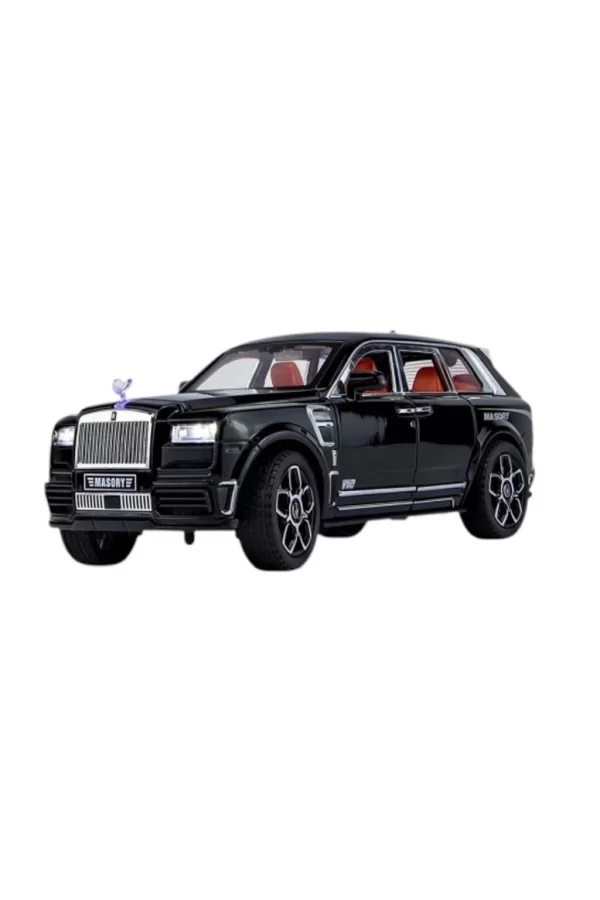 Nessiworld ZHD-B2408 -Vardem Çek Bırak Işıklı ve Sesli Kapıları Açılan MRS Polis Araba 1:24