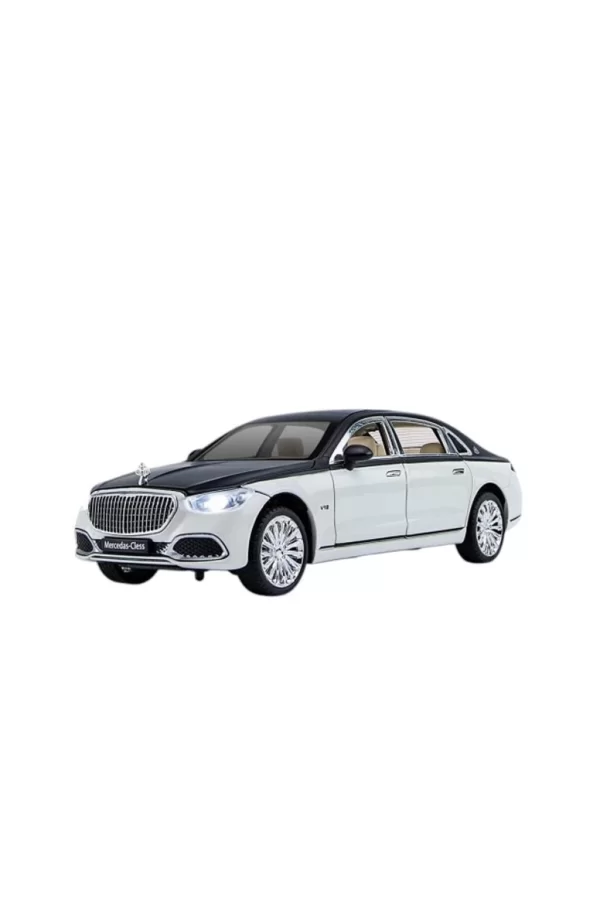 Nessiworld ZHD-B2409 - Vardem  Çek Bırak Işıklı ve Sesli Model MB Metal Araba 1:24