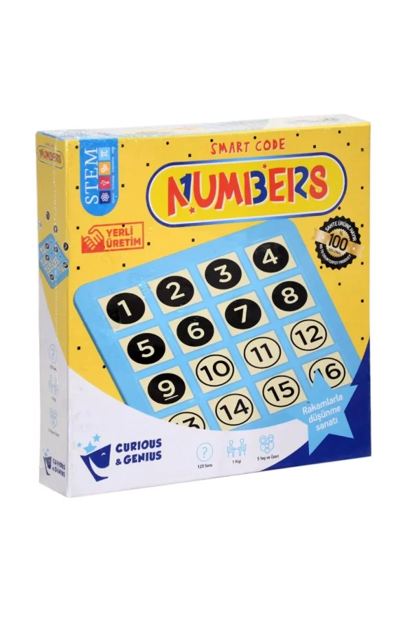 Nessiworld ZMK-1739 Numbers Akıllı Kod Sayılar -Özaydınlar