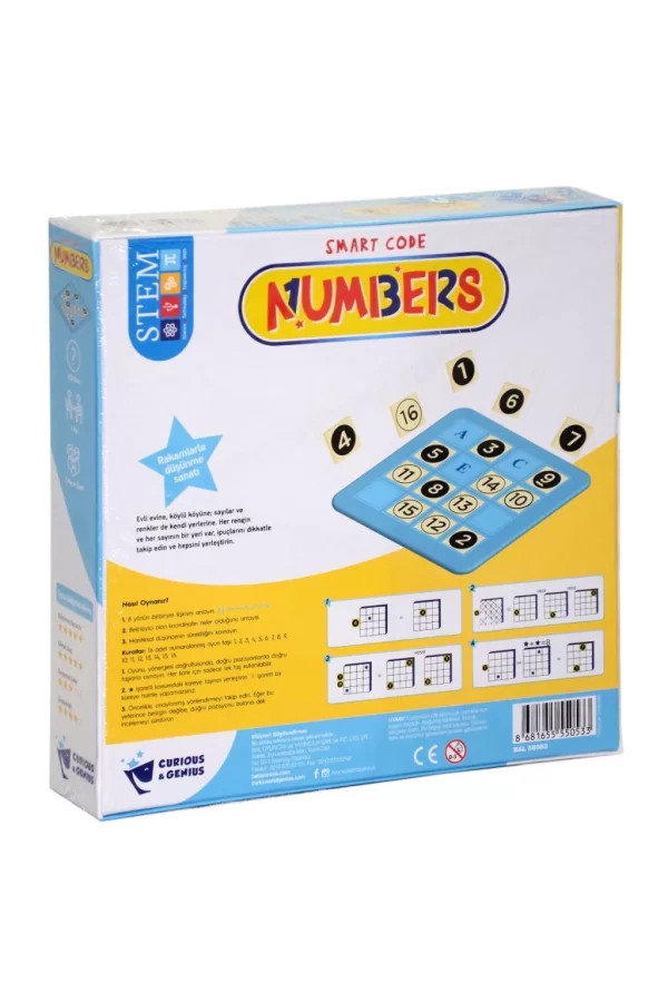 Nessiworld ZMK-1739 Numbers Akıllı Kod Sayılar -Özaydınlar