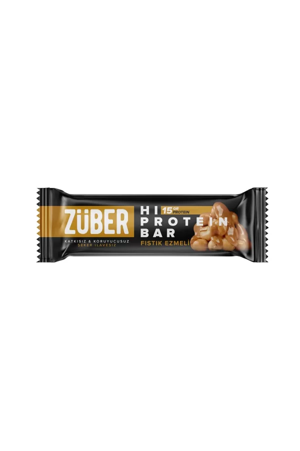 Nessiworld  Züber Hi-Protein Bar 45 Gr Fıstık