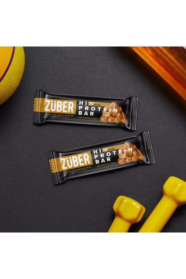 Nessiworld  Züber Hi-Protein Bar 45 Gr Fıstık