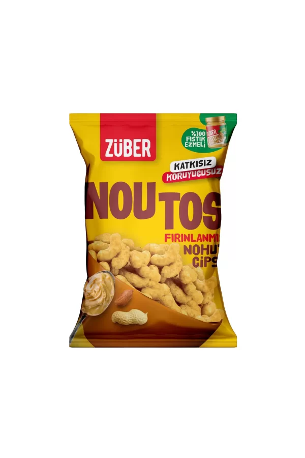 Nessiworld  Züber Noutos Fırın Nohut Cipsi 55 Gr Fıstık