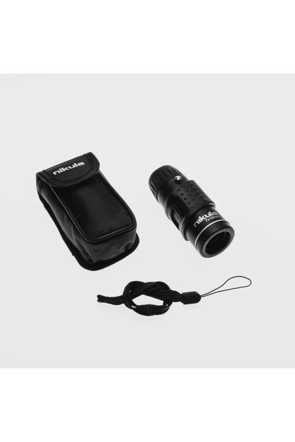 Nıkula 7x18  Avuç Içi  Kauçuk Kaplamalı Hd Optik, Cepte Taşınan Mini Monoküler Dürbün