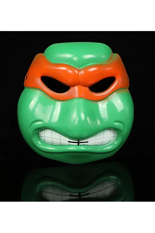 Ninja Kaplumbağalar Maskesi Michelangelo Maskesi