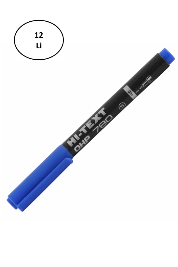Noki Hi-Text Asetat Kalemi (s) Mavi 12li