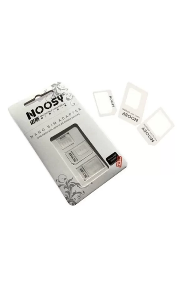 Noosy: Nano Ve Micro Sim Kart Adaptörü