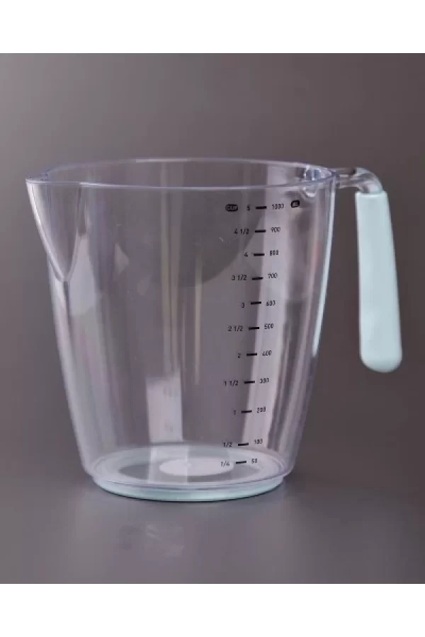Ölçü Ve Hamur Kabı 1000 Ml - Silikon Sap