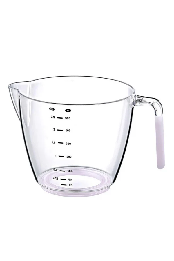 Ölçü Ve Hamur Kabı 500 Ml - Silikon Sap