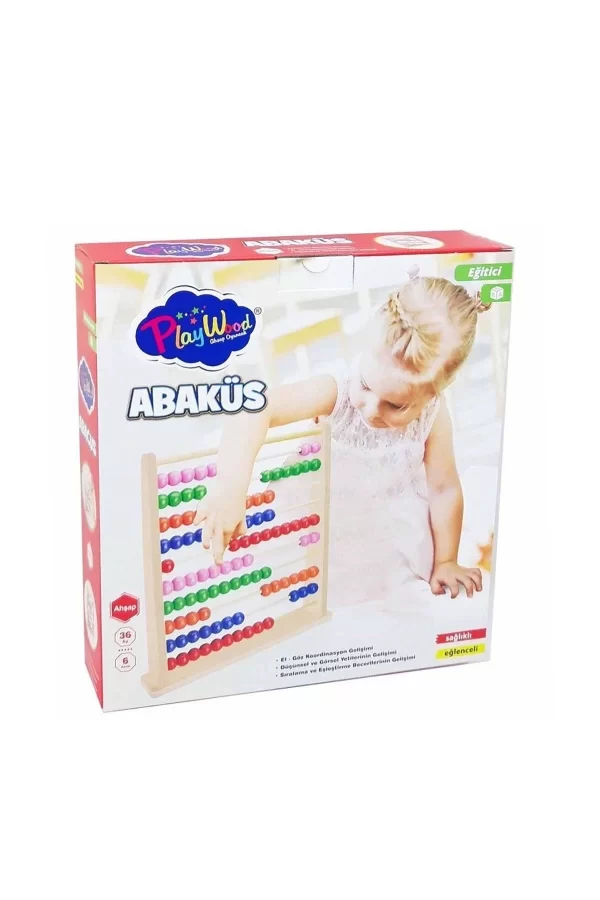 Ony-378 Ahşap Büyük Abaküs -onyıl