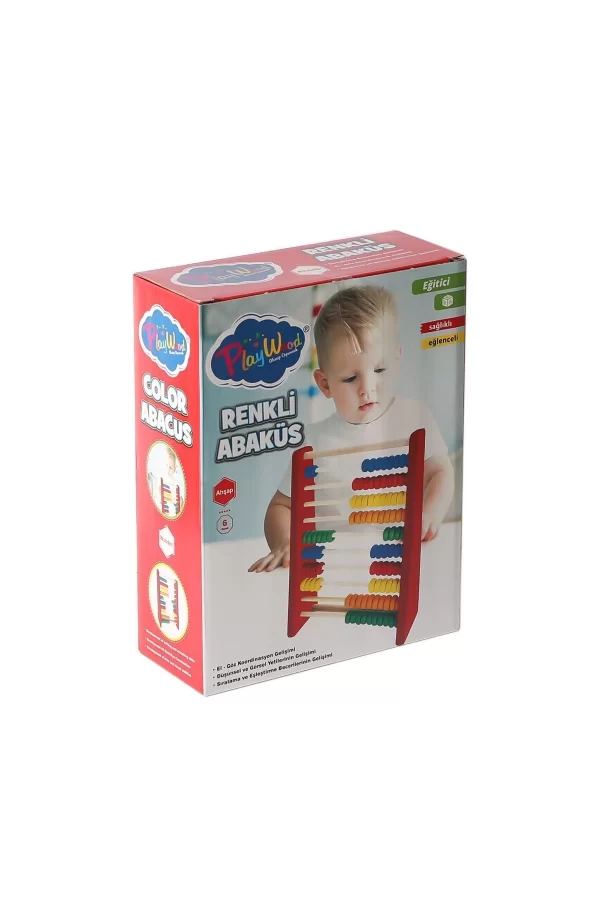Ony-399 Ahşap Renkli Abaküs -onyıl