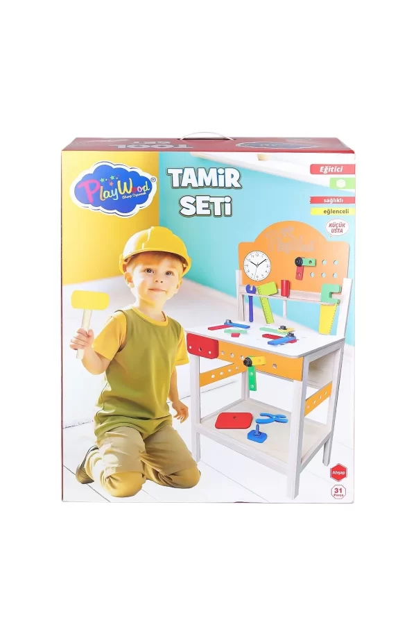 Ony-412 Ahşap Tamir Seti -onyıl Oyuncak